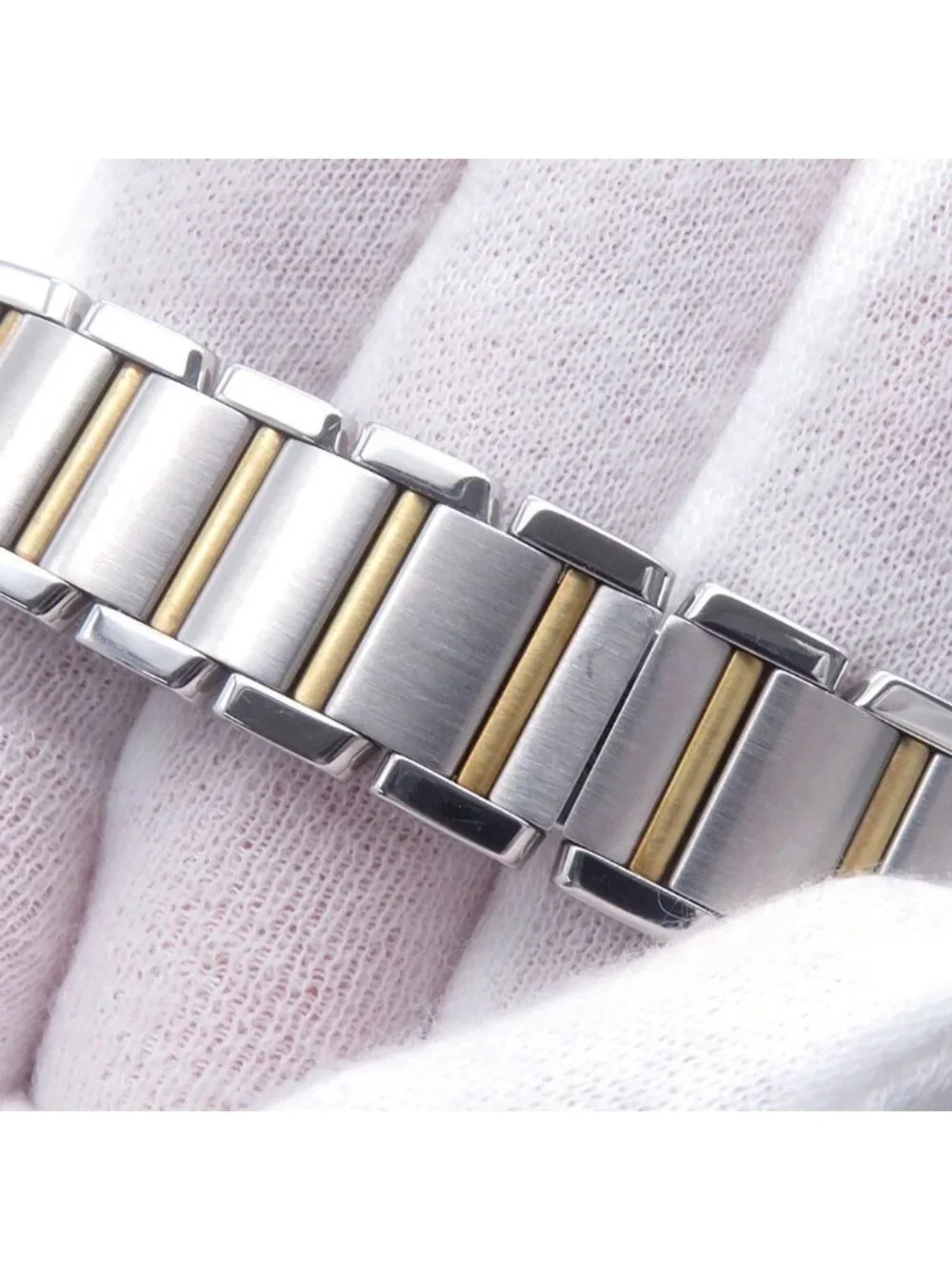 Cartier Tank Francaise SM Watch White Dial Quartz